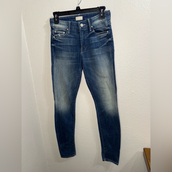 MOTHER Women's Dark Wash Skinny Jeans-‎ Size 26